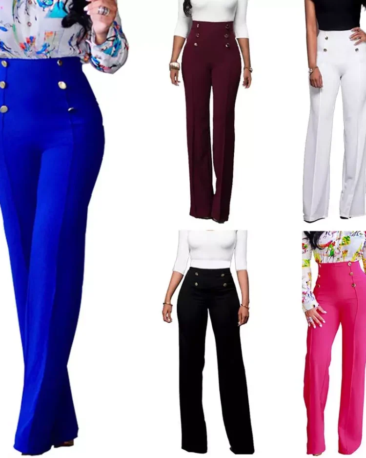 summer clothes for women pants high waist long pants female women clothes trousers wholesale clothes female 1